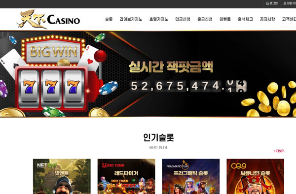 카지노사이트 천하카지노 바카라사이트